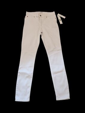 Hudson Jeans White Midrise Ankle Jeans